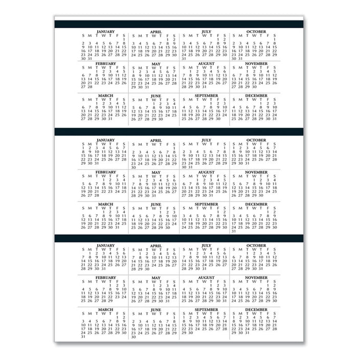 Eight-Person Group Practice Daily Appointment Book, 11 x 8.5, Black Cover, 12-Month (Jan to Dec): 2026