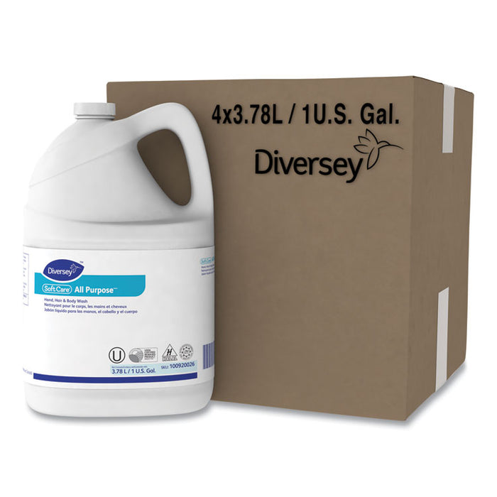 Soft Care All Purpose Liquid Refill, Gentle Floral Scent, 1 gal, 4/Carton
