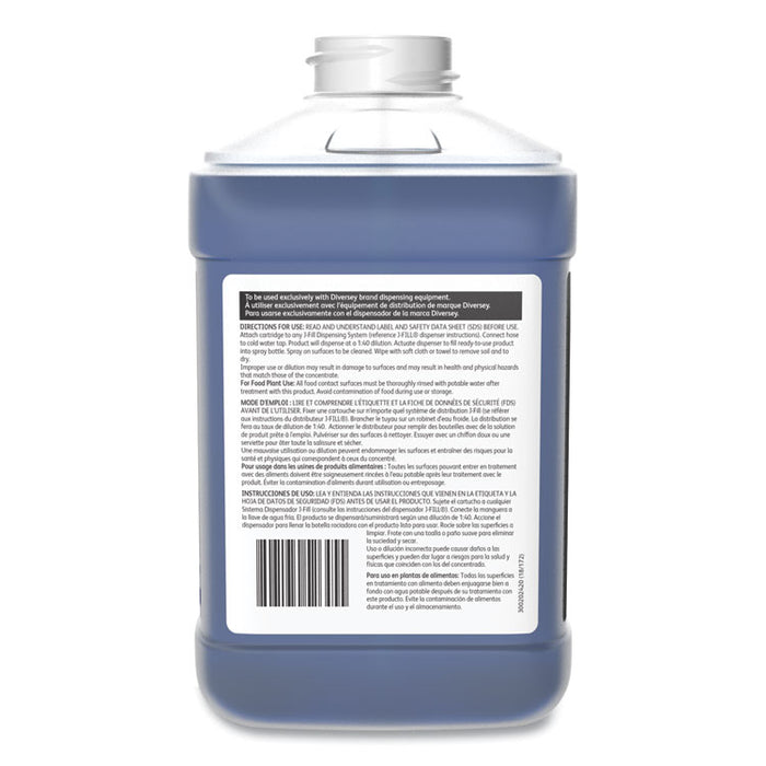 Glance Glass and Multi-Surface Cleaner, Liquid , 84.5 oz Bottle, 2/Carton