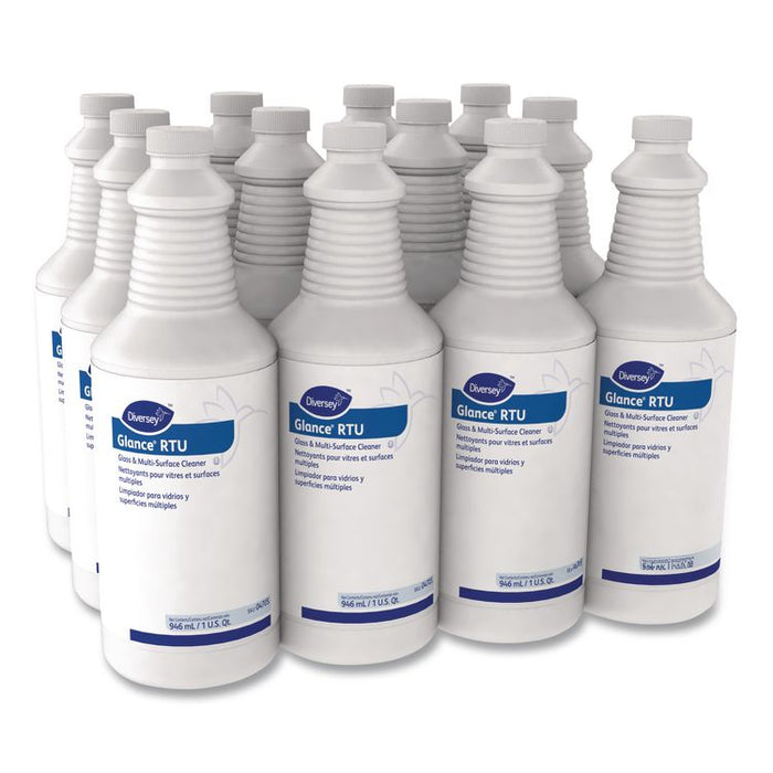 Glance Glass and Multi-Surface Cleaner, 32 oz Bottle