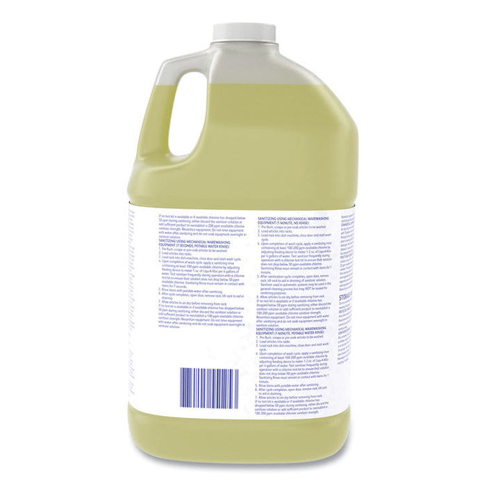 Liqu-A-Klor Disinfectant/Sanitizer, 1 gal. Bottle, 4/Carton
