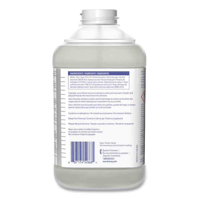 Perdiem General Purpose Cleaner With Hydrogen Peroxide, Unscented, 84.5 oz Bottle, 2/Carton