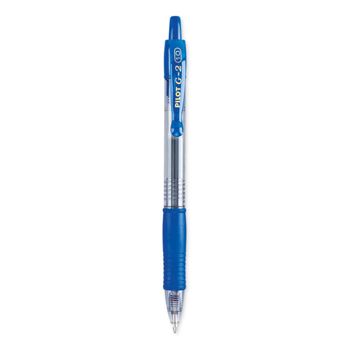 G2 Premium Gel Pen Convenience Pack, Retractable, Bold 1 mm, Blue Ink, Smoke/Blue Barrel, 36/Pack