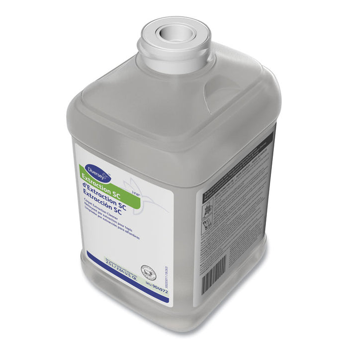 Extraction Cleaner, Floral Fresh Scent, 84.5 oz Bottle, 2/Carton