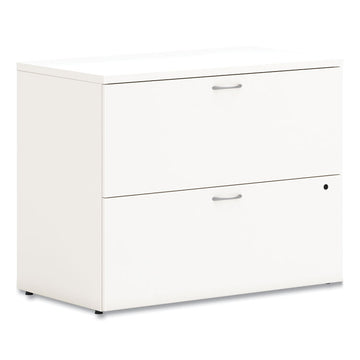 Mod Lateral File, 2 Legal/Letter-Size File Drawers, Simply White, 36" x 20" x 29"