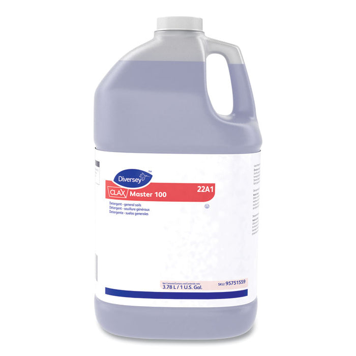 Clax Master 100, Liquid, Unscented 1 gal Container, 4/Carton