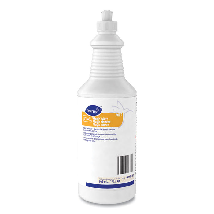 Clax Magic White, Liquid, 32 oz, 6/Carton