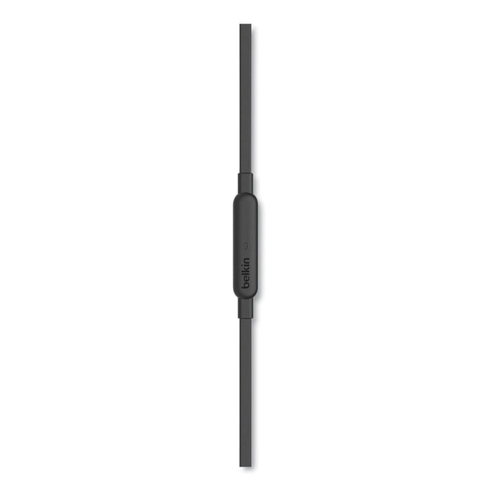 SOUNDFORM Headphones with Lightning Connector, 44" Cord, Black