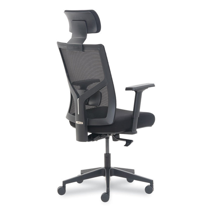 Mesh Back Molded Foam Task Chair, Supports Up to 275 lb, Black Seat/Back