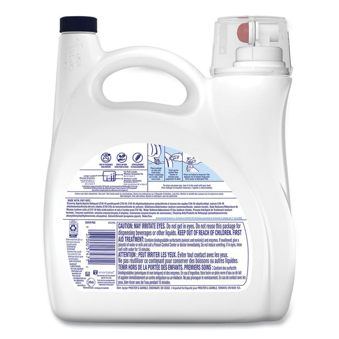 Free and Gentle Liquid Laundry Detergent, 107 Loads, 154 oz Pump Bottle