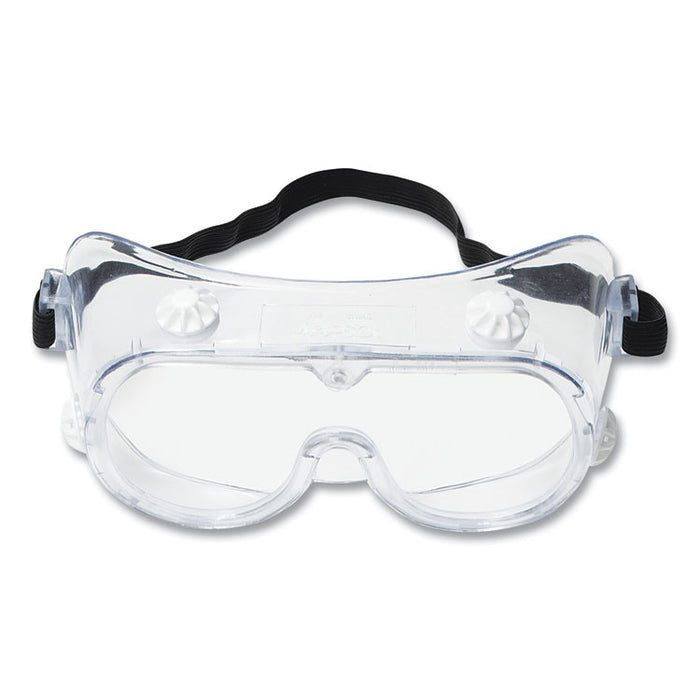 334 Safety Splash Goggles, OTG, Clear Anti-Fog Lens, Clear Frame