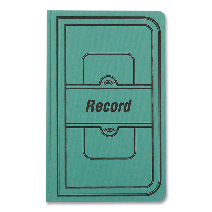 Tuff Series Record Book, Green Cover, 12 x 7.5 Sheets, 300 Sheets/Book