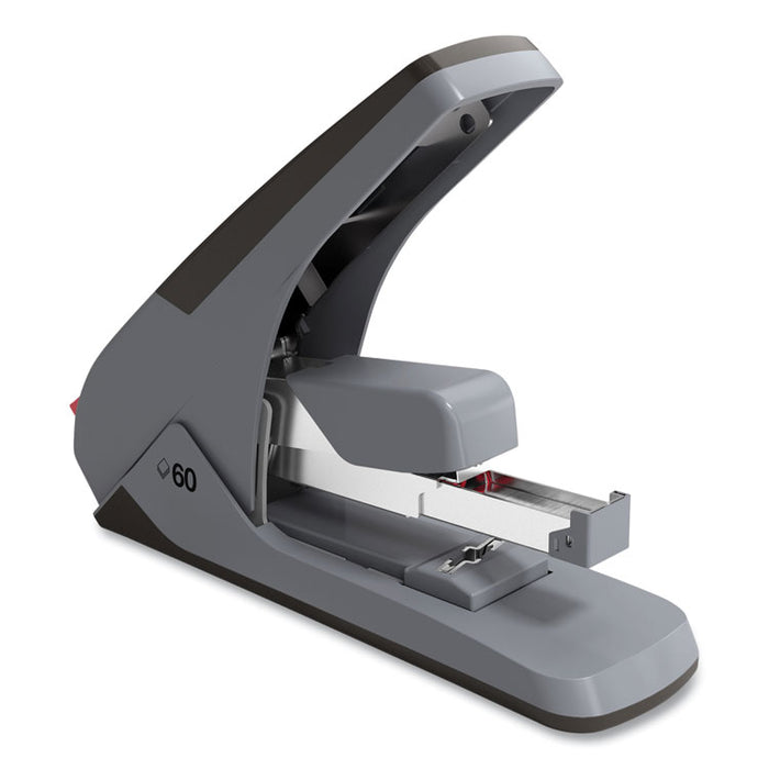 One-Touch Desktop Stapler, 60 or 25 Sheet Capacity, Gray/Black