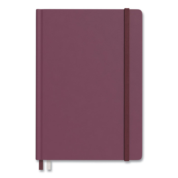 Hardcover Business Journal, 1-Subject, Narrow Rule, Purple Cover, (96) 8 x 5.5 Sheets