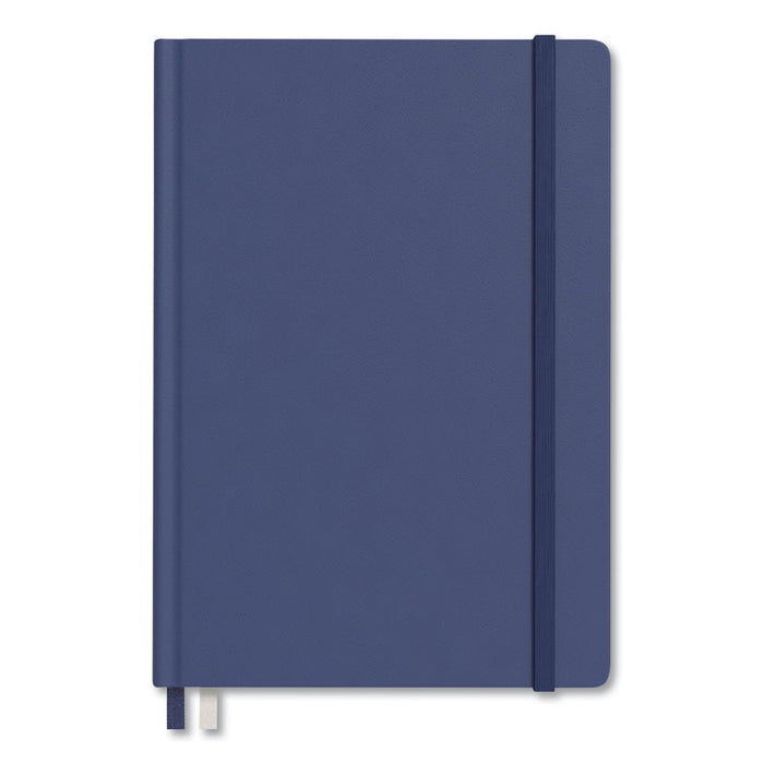 Hardcover Business Journal, 1-Subject, Narrow Rule, Blue Cover, (96) 8 x 5.5 Sheets