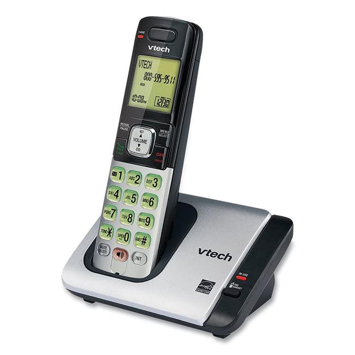 CS6719-2 Two-Handset Cordless Telephone System, Silver/Black