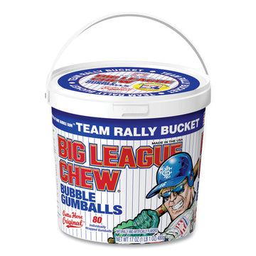 Bubble Gum Balls, Outta' Here Original, 80 Balls/Tub