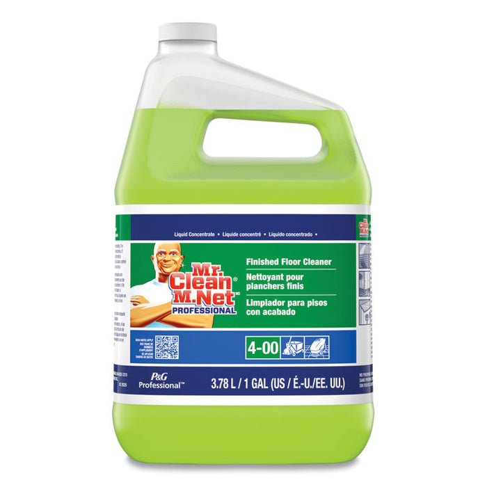 Finished Floor Cleaner, Lemon Scent, Liquid, 1 gal Bottle, 3/Carton