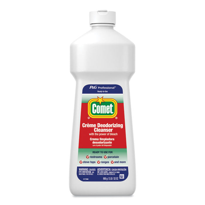 Creme Deodorizing Cleanser, 32 oz Bottle, 10/Carton