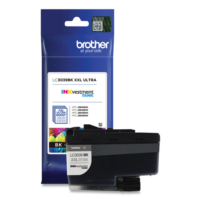 LC3039BK INKvestment Ultra High-Yield Ink, 6,000 Page-Yield, Black