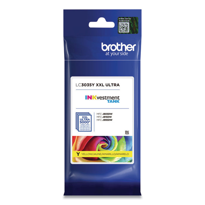 LC3035Y INKvestment Ultra High-Yield Ink, 5,000 Page-Yield, Yellow