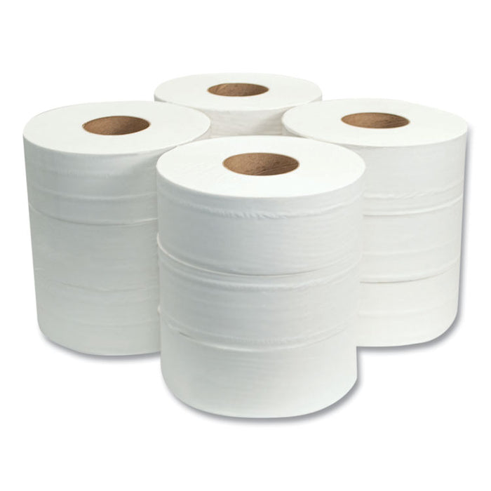 Jumbo Bath Tissue, Septic Safe, 2-Ply, 3.3" x 1,000 ft, White, 12 Rolls/Carton
