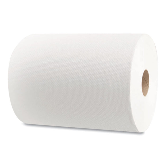 10 Inch Roll Towels, 1-Ply, 10" x 800 ft, White, 6 Rolls/Carton