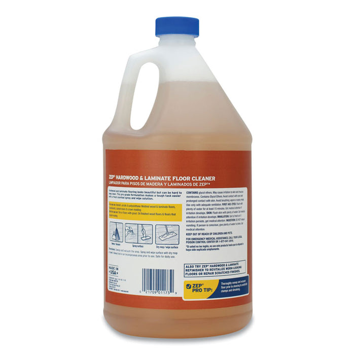Hardwood and Laminate Cleaner, Fresh Scent, 1 gal Bottle