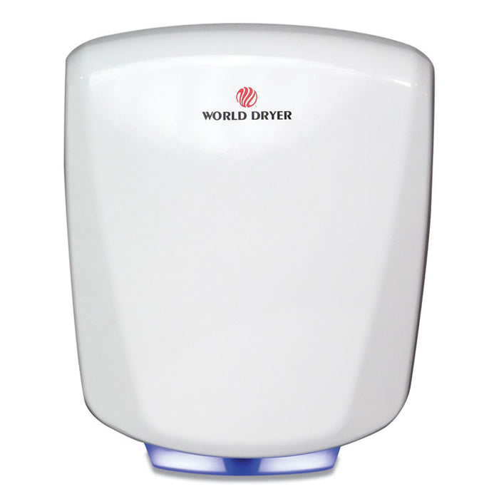 VERDEdri Hand Dryer, 120 V, 3.9 x 12.25 x 14.5, White