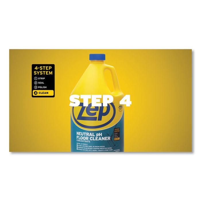 Neutral Floor Cleaner, Fresh Scent, 1 gal, 4/Carton