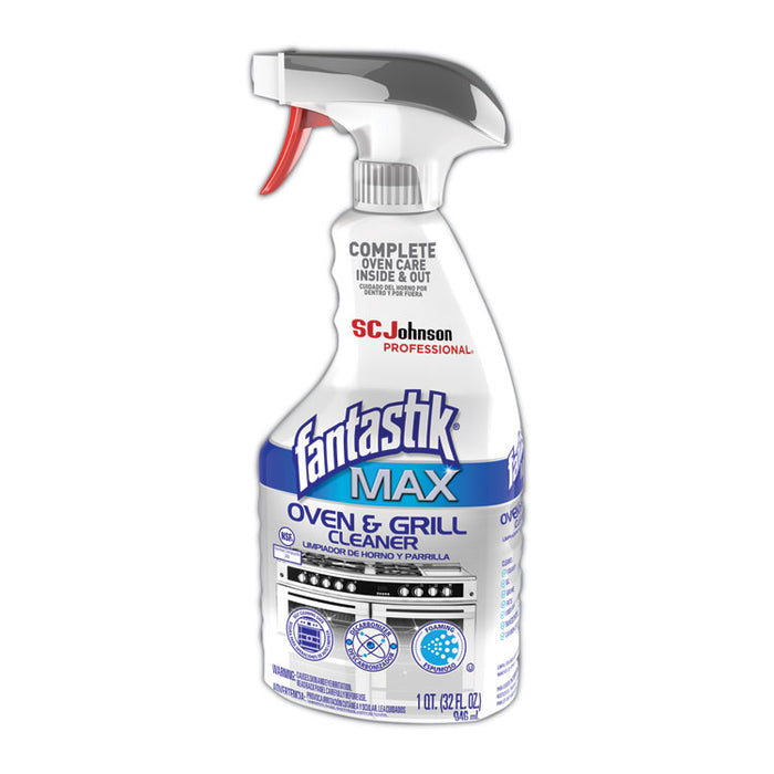 MAX Oven and Grill Cleaner, 32 oz Bottle, 8/Carton