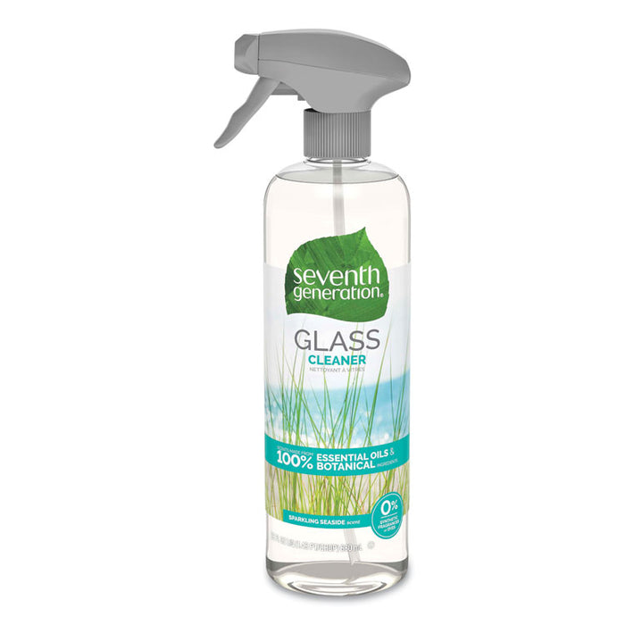 Natural Glass and Surface Cleaner, 23 oz Trigger Spray Bottle, 8/Carton
