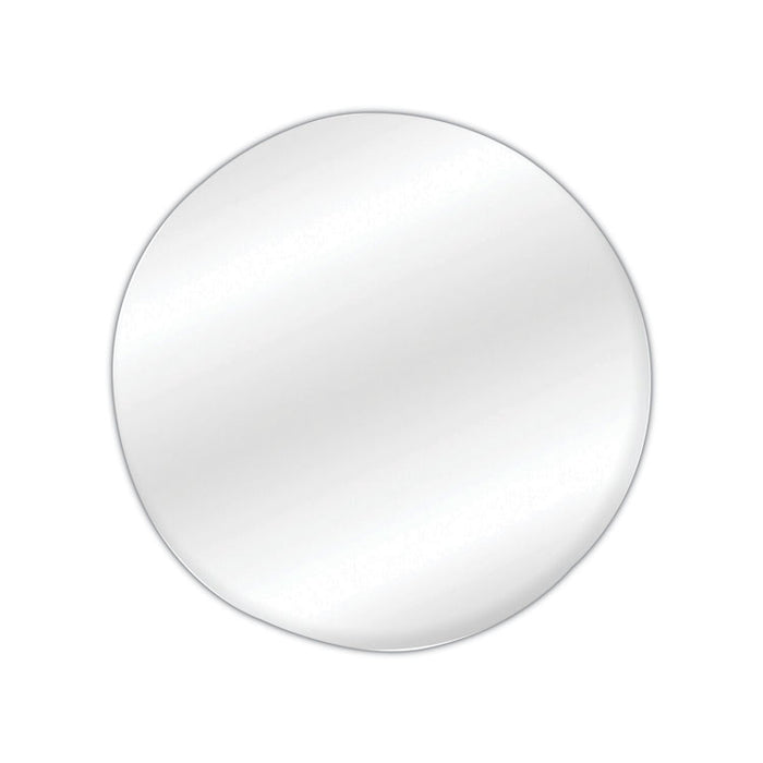 Restickable Mounting Tabs, Holds Up to 0.6 lb, 0.88" Pre-Cut Circles, Clear, 18/Pack