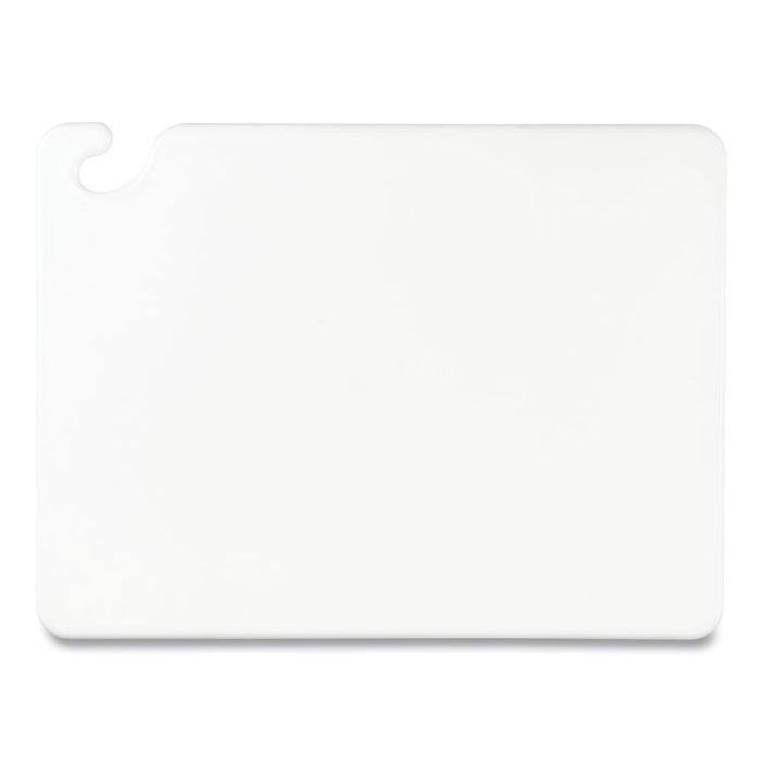 Cut-N-Carry Color Cutting Boards, Plastic, 20 x 15 x 0.5, White
