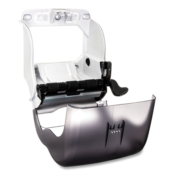 Element Lever Roll Towel Dispenser, Classic, 12.5 x 8.5 x 12.75, Black Pearl