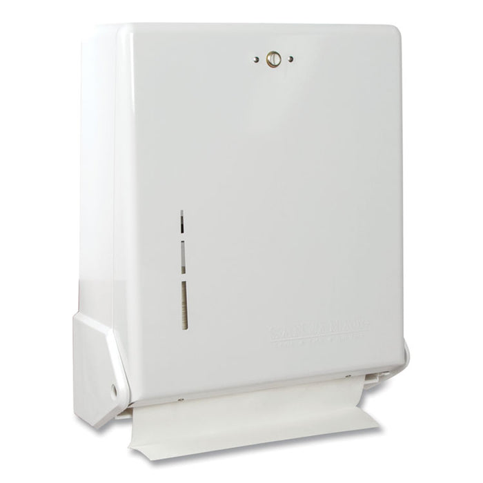 True Fold C-Fold/Multifold Paper Towel Dispenser, 11.63 x 5 x 14.5, White