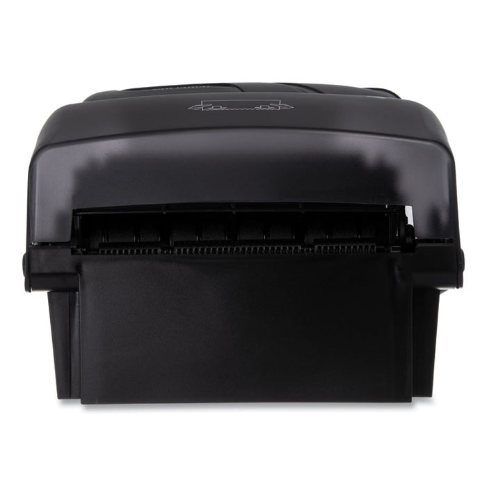 Simplicity Mechanical Roll Towel Dispenser, 12.38 x 9.5 x 14.63, Black Pearl