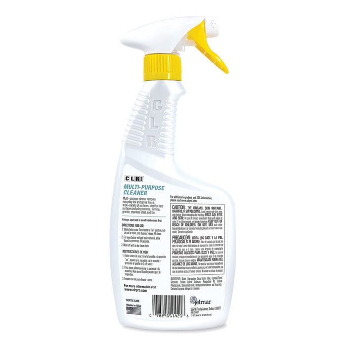 Multi-Purpose Cleaner, Lemon Scent, 32 oz Bottle, 6/Carton