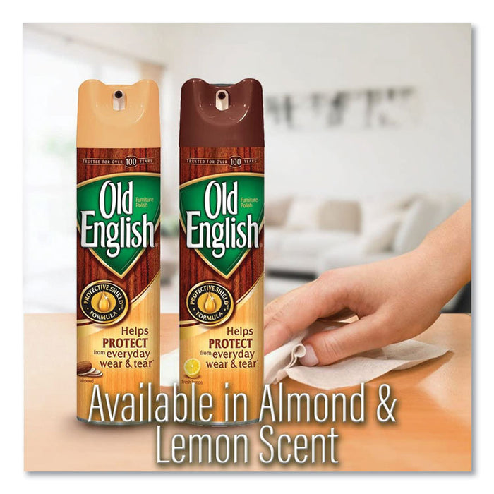 Furniture Polish, Fresh Lemon Scent, 12.5 oz Aerosol Spray