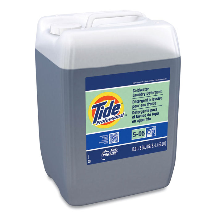 Coldwater Laundry Detergent, Tide Original Scent, 5 gal Closed-Loop Plastic Container