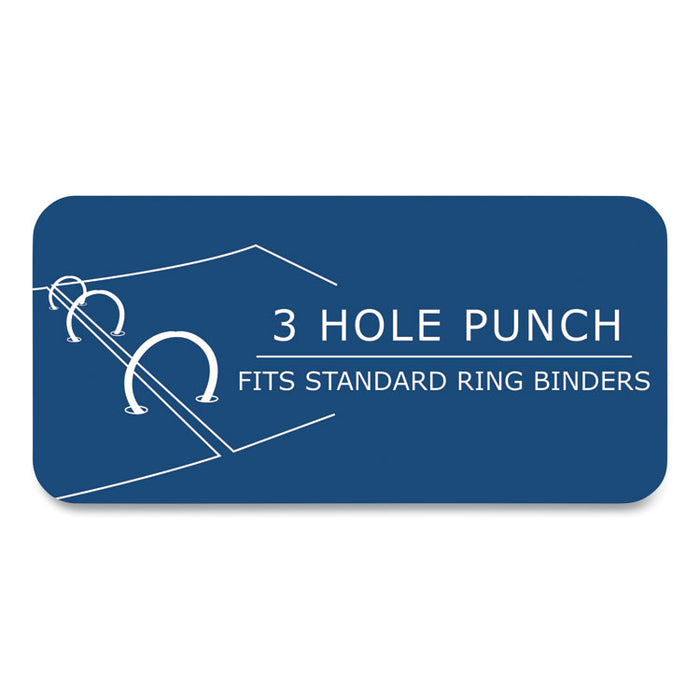 Notebook Filler Paper, 3-Hole, 8 x 10.5, Wide/Legal Rule, 300/Pack