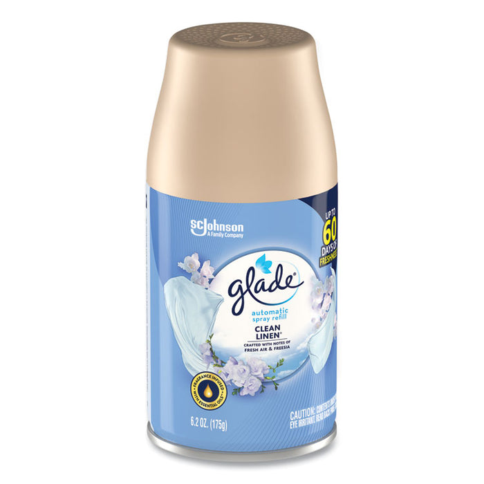 Automatic Air Freshener, Clean Linen, 6.2 oz Spray Can