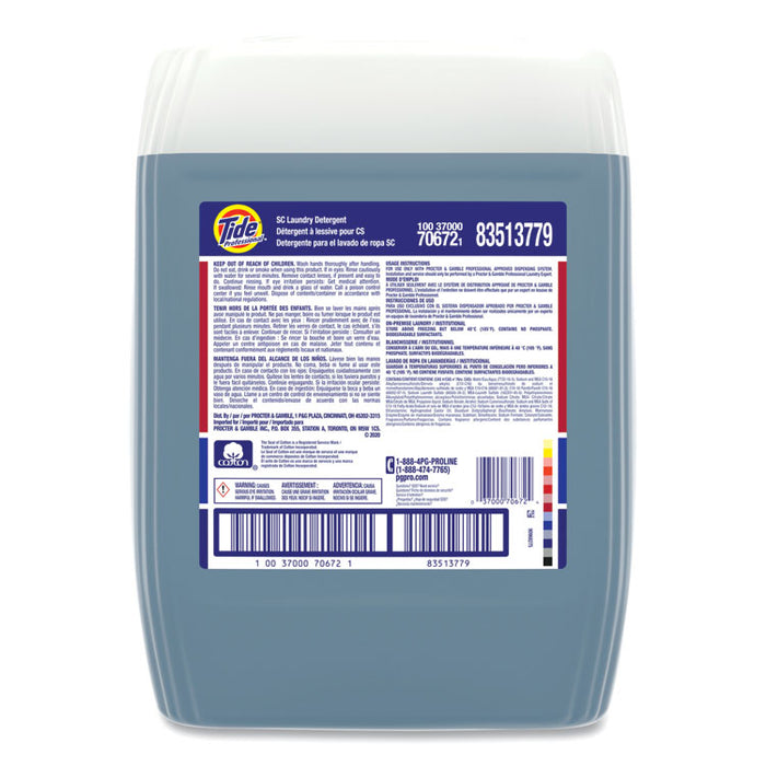 SC Laundry Detergent, Fresh Scent, 5 gal Closed-Loop Container