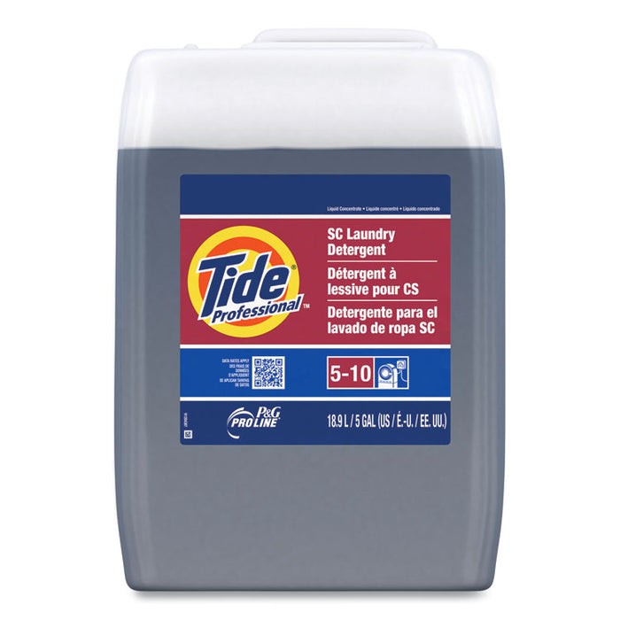 SC Laundry Detergent, Fresh Scent, 5 gal Closed-Loop Container
