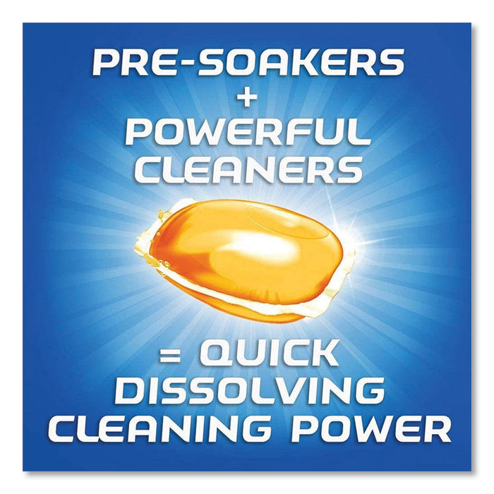 Dish Detergent Gelpacs, Orange Scent, 32/Box