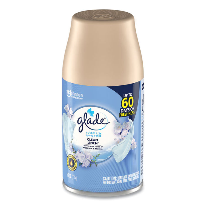 Automatic Air Freshener, Clean Linen, 6.2 oz Spray Can