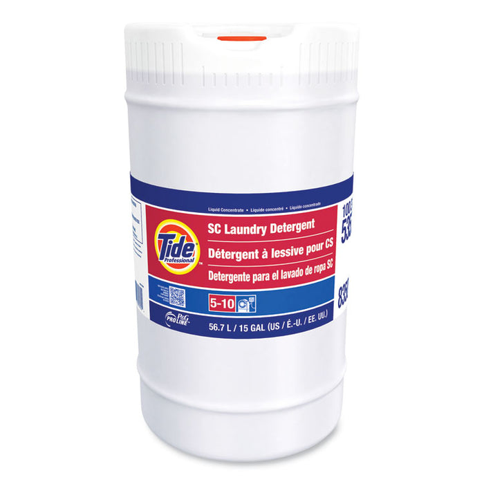 SC Laundry Detergent, Fresh Scent, 15 gal Closed-Loop Container