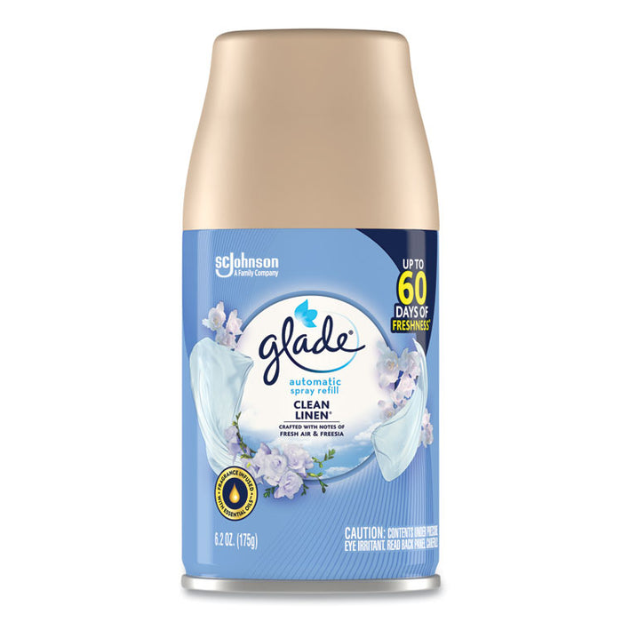 Automatic Air Freshener, Clean Linen, 6.2 oz Spray Can