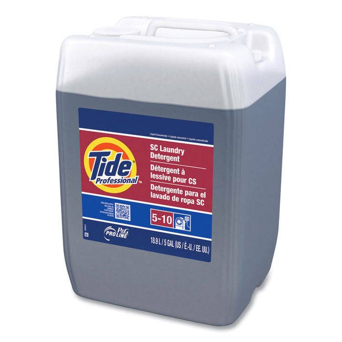 SC Laundry Detergent, Fresh Scent, 5 gal Closed-Loop Container