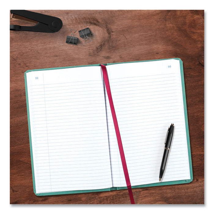 Tuff Series Record Book, Green Cover, 12 x 7.5 Sheets, 300 Sheets/Book